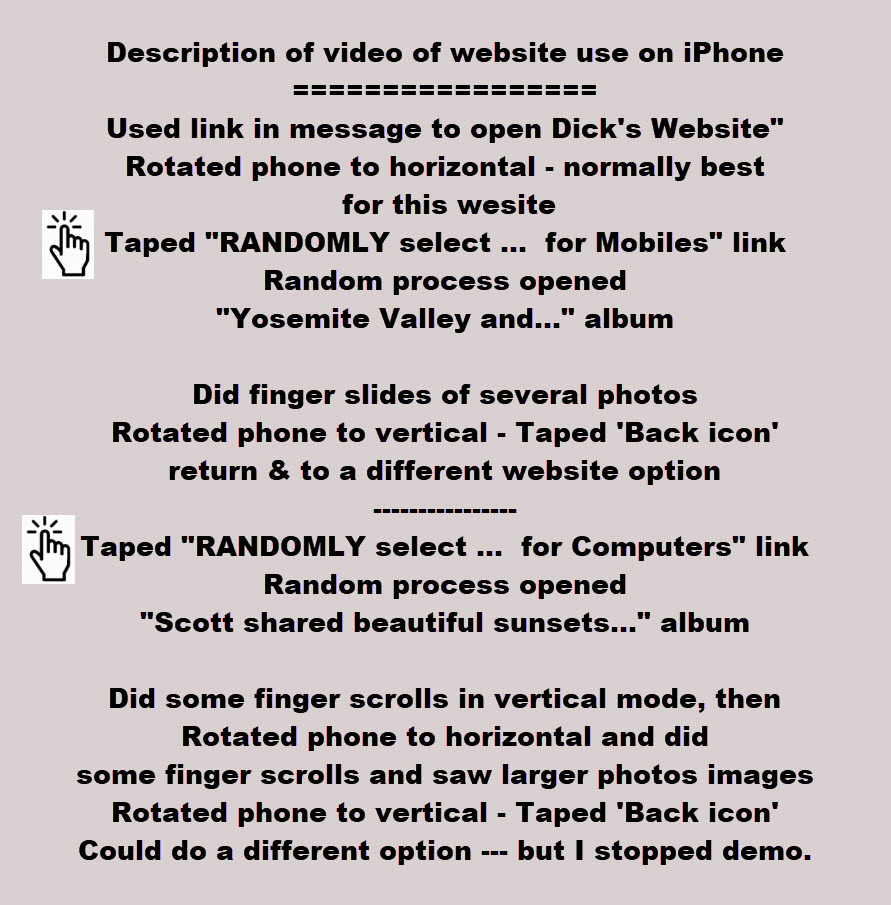 WebsiteDemo on iPh - iPhone6